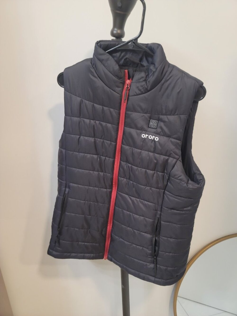 Ororo Heated Vest Sz Large BLack